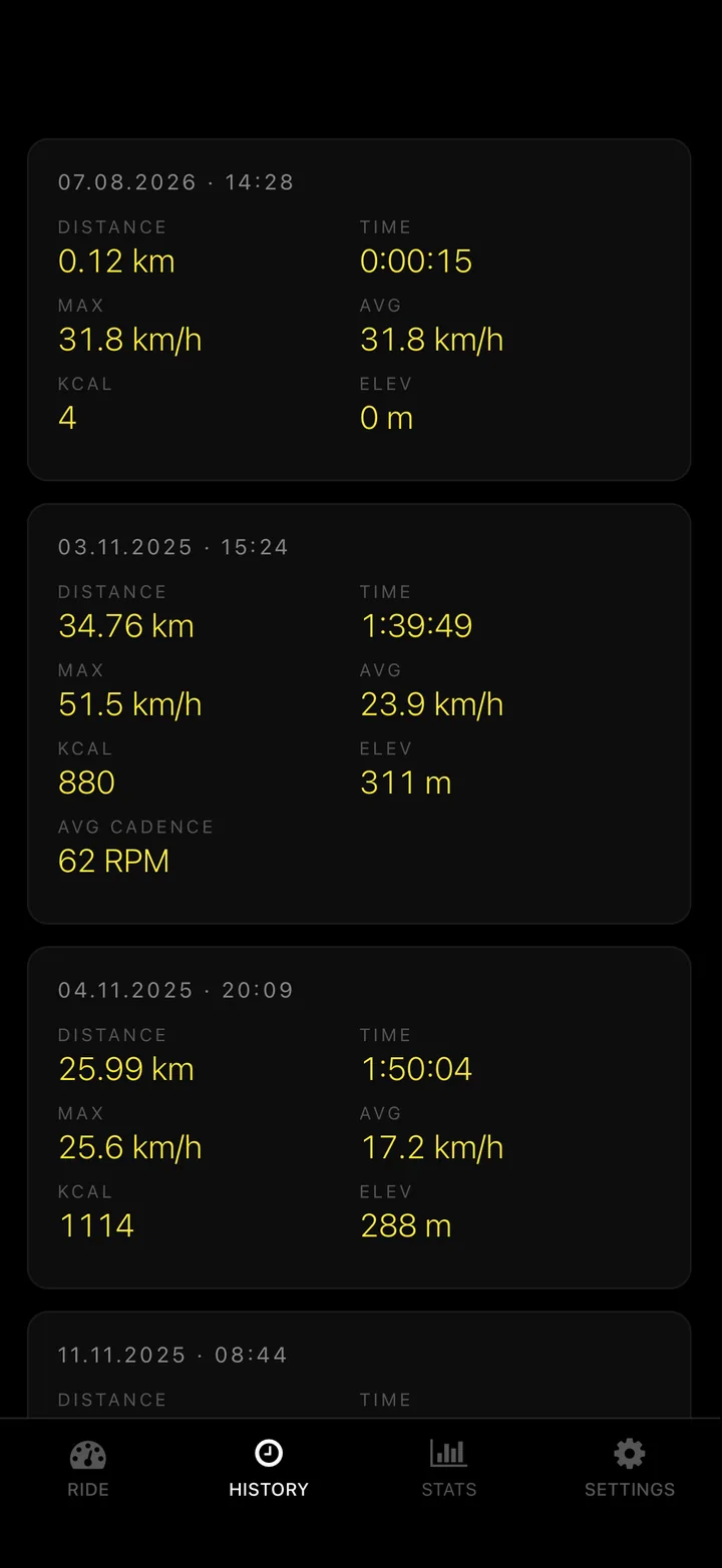 Every ride saved, locally and forever