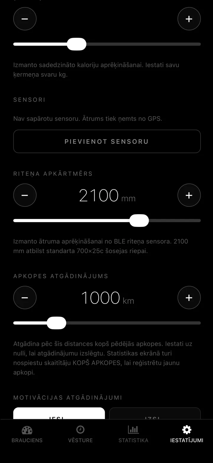 Savieno ātruma un kadences sensoru. Iegūsti stabilus datus