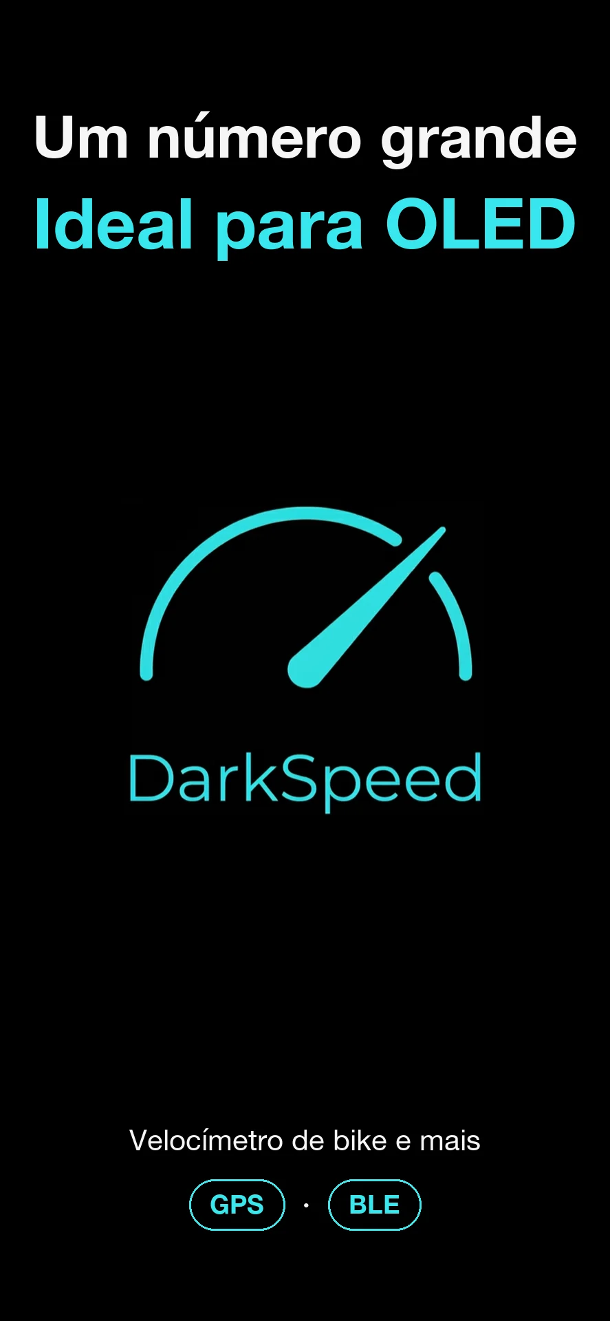 DarkSpeed, um velocímetro concebido para OLED