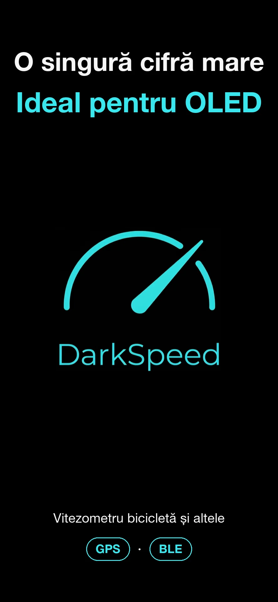 DarkSpeed, un vitezometru optimizat pentru OLED