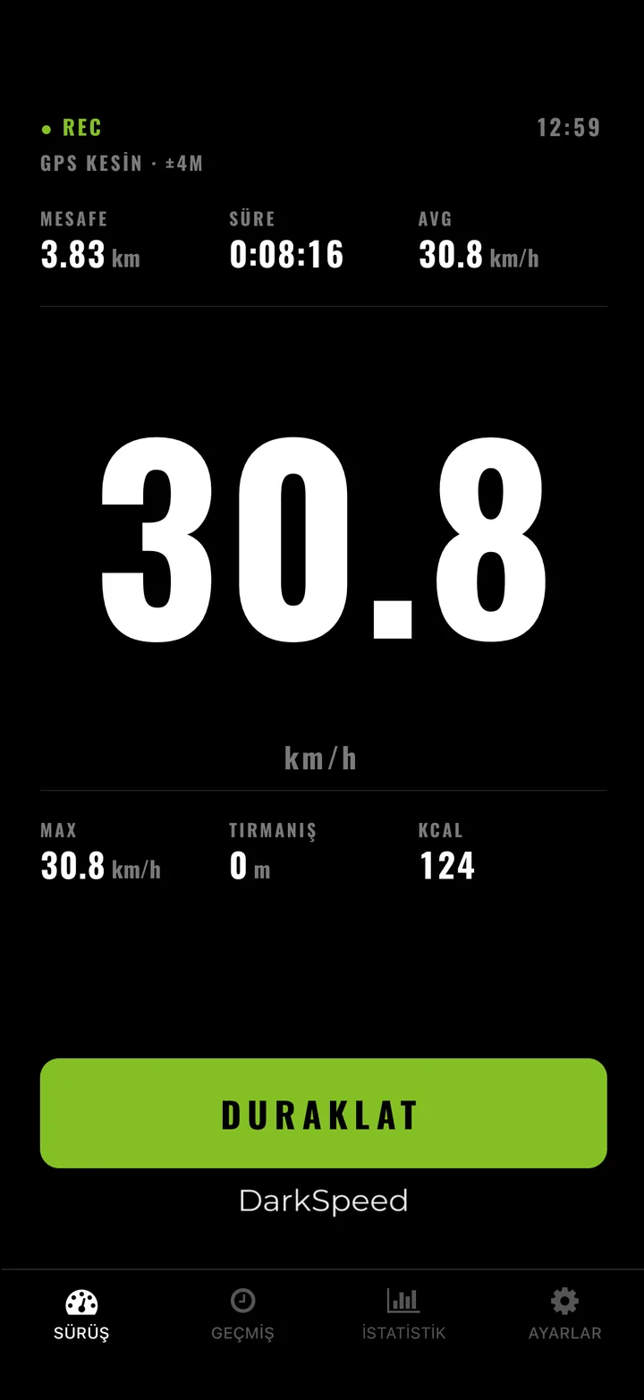 DarkSpeed sürüş ekranı, Summit teması